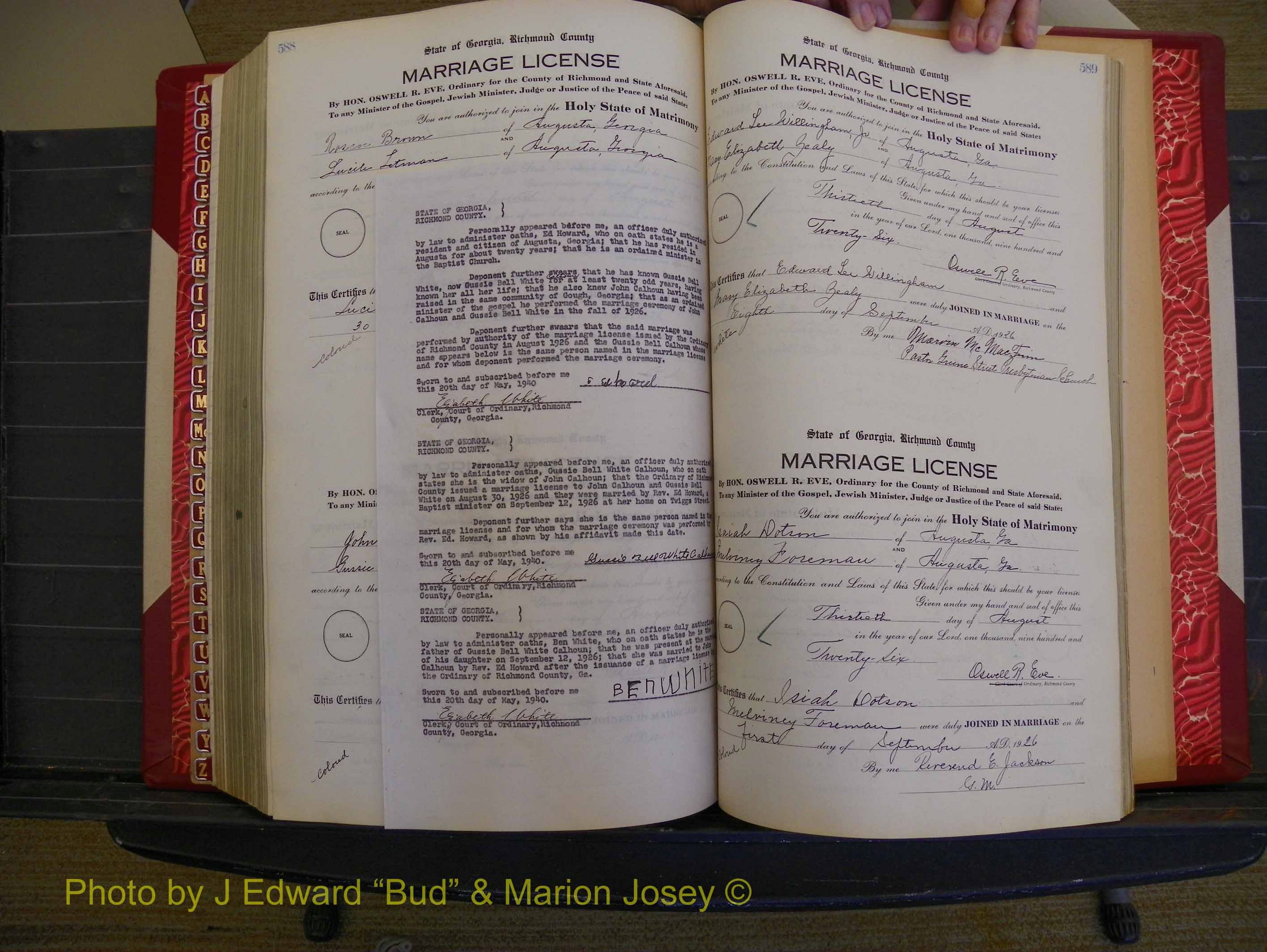 Richmond Marriages, Book RR, 1924-1927 P 588a-589a.JPG