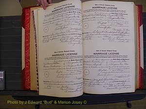 Richmond Marriages, Book RR, 1924-1927 P 020-021.JPG