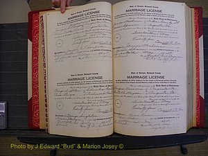 Richmond Marriages, Book RR, 1924-1927 P 030-031.JPG