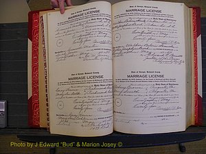 Richmond Marriages, Book RR, 1924-1927 P 042-043.JPG