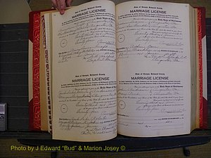 Richmond Marriages, Book RR, 1924-1927 P 086-087.JPG