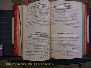 Richmond Marriages, Book RR, 1924-1927 P 092-093.JPG