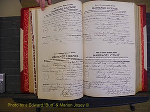Richmond Marriages, Book RR, 1924-1927 P 096-097.JPG