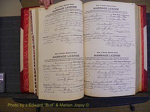 Richmond Marriages, Book RR, 1924-1927 P 130-131.JPG