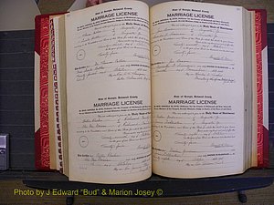 Richmond Marriages, Book RR, 1924-1927 P 214-215.JPG