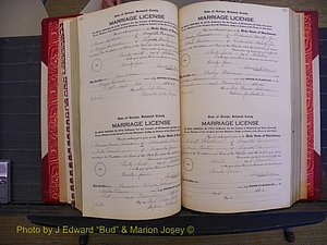 Richmond Marriages, Book RR, 1924-1927 P 216-217.JPG