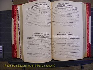 Richmond Marriages, Book RR, 1924-1927 P 240-241.JPG