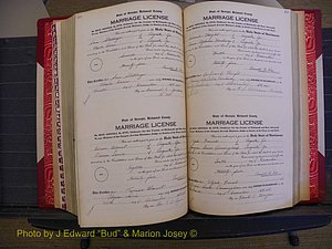 Richmond Marriages, Book RR, 1924-1927 P 254-455.JPG