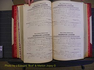 Richmond Marriages, Book RR, 1924-1927 P 274-275.JPG