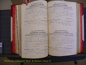 Richmond Marriages, Book RR, 1924-1927 P 276-277.JPG