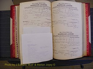 Richmond Marriages, Book RR, 1924-1927 P 446-447.JPG
