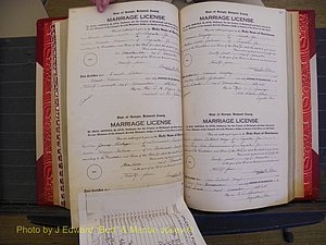 Richmond Marriages, Book RR, 1924-1927 P 446a-447a.JPG