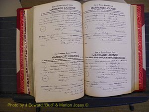 Richmond Marriages, Book RR, 1924-1927 P 452-453.JPG