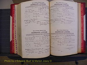 Richmond Marriages, Book RR, 1924-1927 P 532-533.JPG