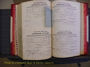 Richmond Marriages, Book RR, 1924-1927 P 534-535.JPG