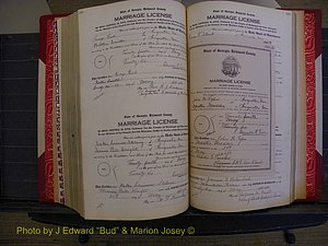 Richmond Marriages, Book RR, 1924-1927 P 548-549.JPG