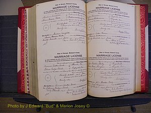Richmond Marriages, Book RR, 1924-1927 P 564-565.JPG