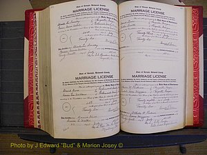 Richmond Marriages, Book RR, 1924-1927 P 576-577.JPG