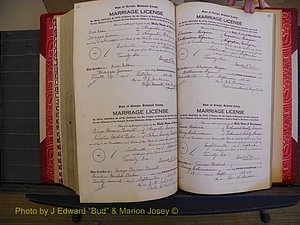 Richmond Marriages, Book RR, 1924-1927 P 596-597.JPG