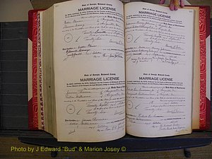 Richmond Marriages, Book RR, 1924-1927 P 602-603.JPG