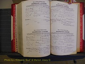 Richmond Marriages, Book RR, 1924-1927 P 626-627.JPG
