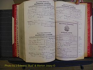 Richmond Marriages, Book RR, 1924-1927 P 656-657.JPG