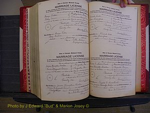 Richmond Marriages, Book RR, 1924-1927 P 658-659.JPG