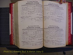 Richmond Marriages, Book RR, 1924-1927 P 672-673.JPG