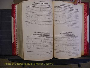 Richmond Marriages, Book RR, 1924-1927 P 686-687.JPG