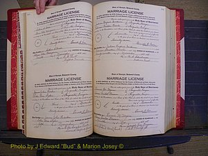 Richmond Marriages, Book SS, 1927-1932 P 100-101.JPG