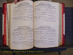 Richmond Marriages, Book SS, 1927-1932 P 194-195.JPG