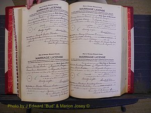 Richmond Marriages, Book SS, 1927-1932 P 204-205.JPG