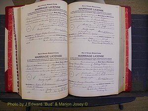 Richmond Marriages, Book SS, 1927-1932 P 220-221.JPG