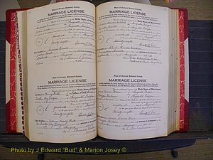 Richmond Marriages, Book SS, 1927-1932 P 232-233.JPG