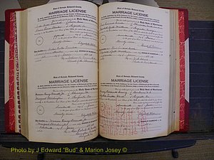 Richmond Marriages, Book SS, 1927-1932 P 384-385.JPG