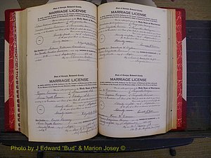 Richmond Marriages, Book SS, 1927-1932 P 426-427.JPG