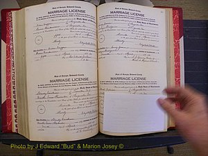 Richmond Marriages, Book SS, 1927-1932 P 496-497.JPG