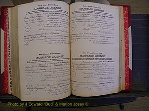 Richmond Marriages, Book SS, 1927-1932 P 524-525.JPG