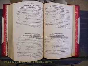 Richmond Marriages, Book SS, 1927-1932 P 606-607.JPG