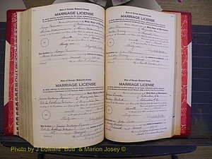 Richmond Marriages, Book SS, 1927-1932 P 608-609.JPG