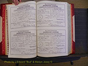 Richmond Marriages, Book UU, 1939-1942 P 026-027.JPG