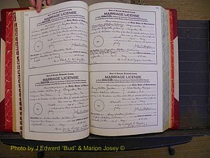 Richmond Marriages, Book UU, 1939-1942 P 108-109.JPG