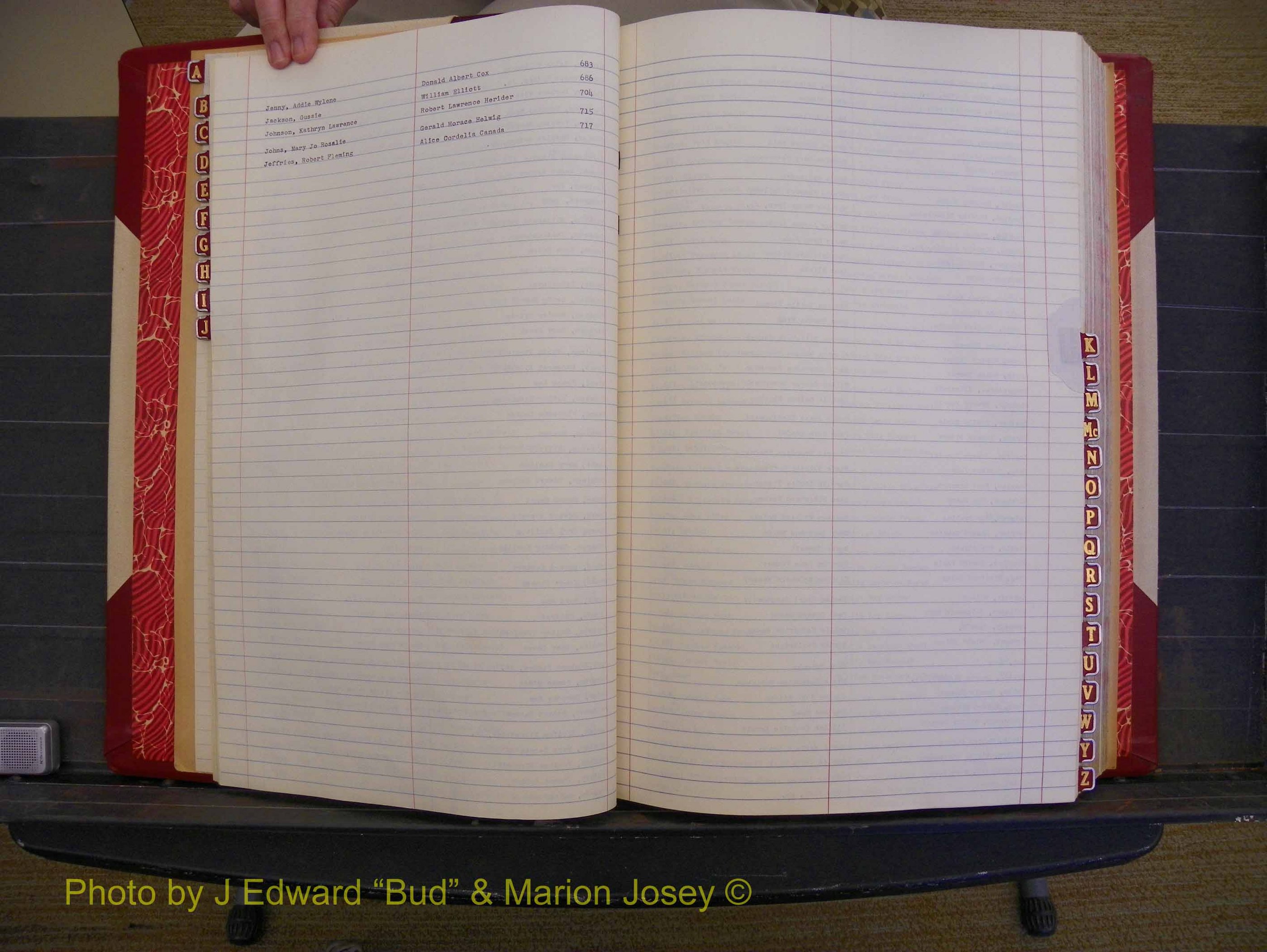 Richmond Marriages, Book V V, 1942-1944 Index J (120).JPG