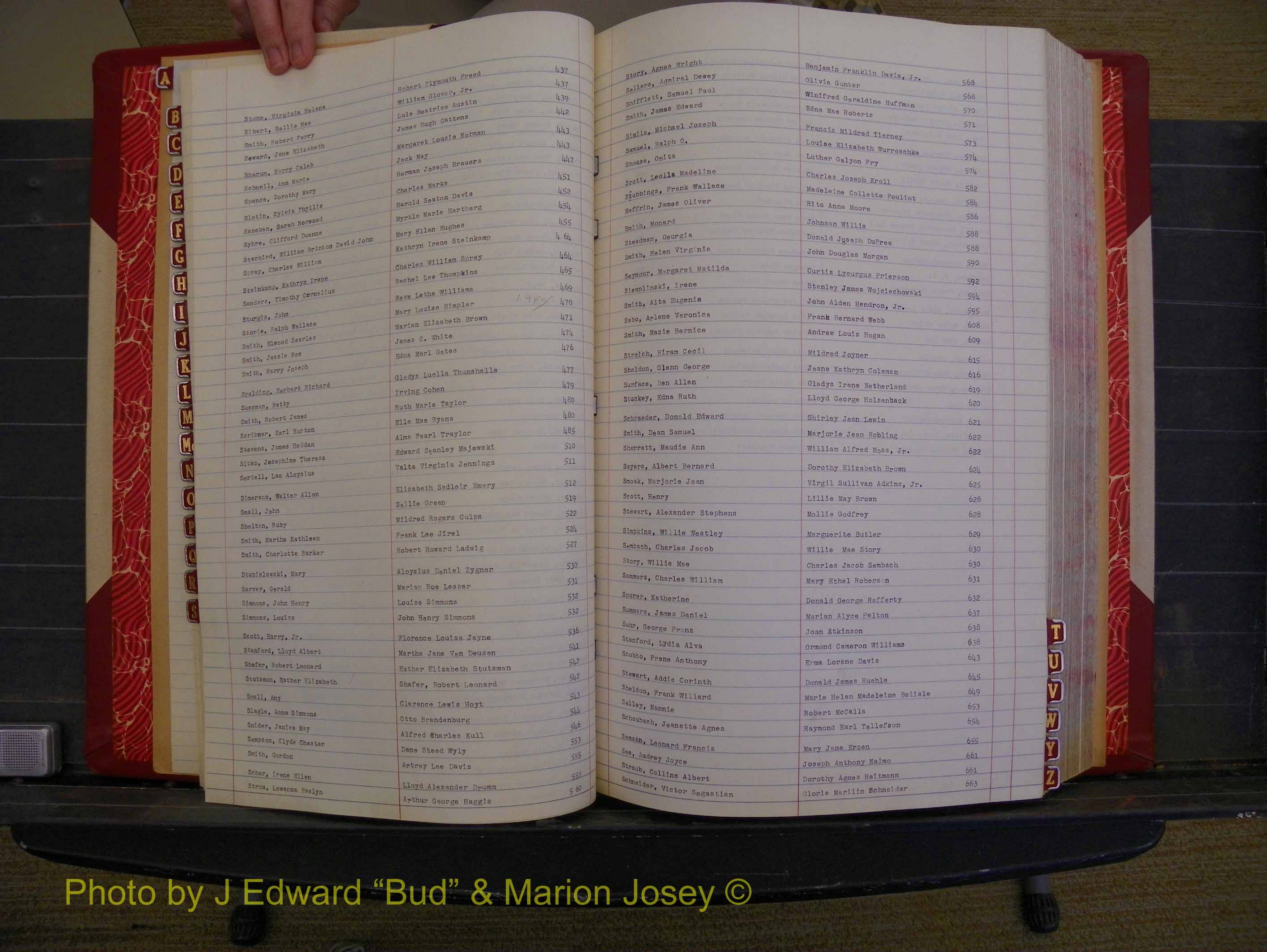 Richmond Marriages, Book V V, 1942-1944 Index S (138).JPG