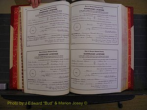 Richmond Marriages, Book V V, 1942-1944 P 034-035.JPG