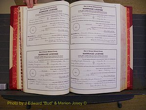Richmond Marriages, Book V V, 1942-1944 P 070-071.JPG
