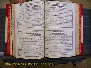 Richmond Marriages, Book V V, 1942-1944 P 262-263.JPG