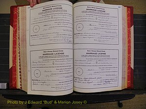 Richmond Marriages, Book V V, 1942-1944 P 340-341.JPG