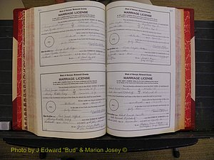 Richmond Marriages, Book V V, 1942-1944 P 424-425.JPG