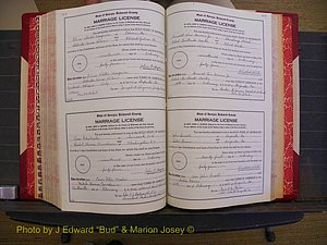 Richmond Marriages, Book V V, 1942-1944 P 518-519.JPG